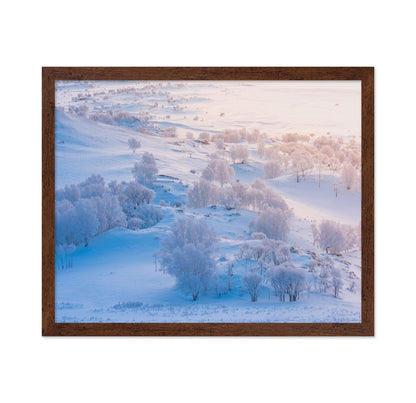 Winter Pastel Valley