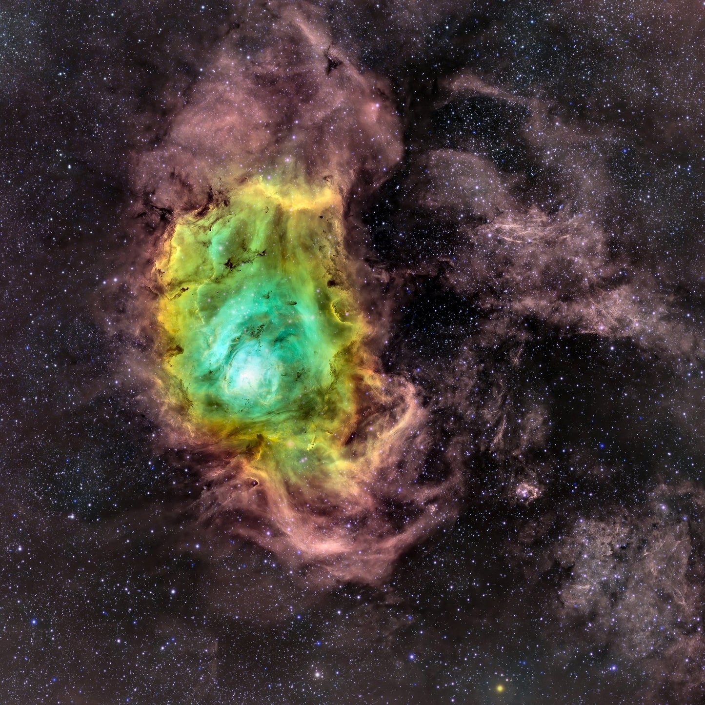 Celestial Jade Nebula