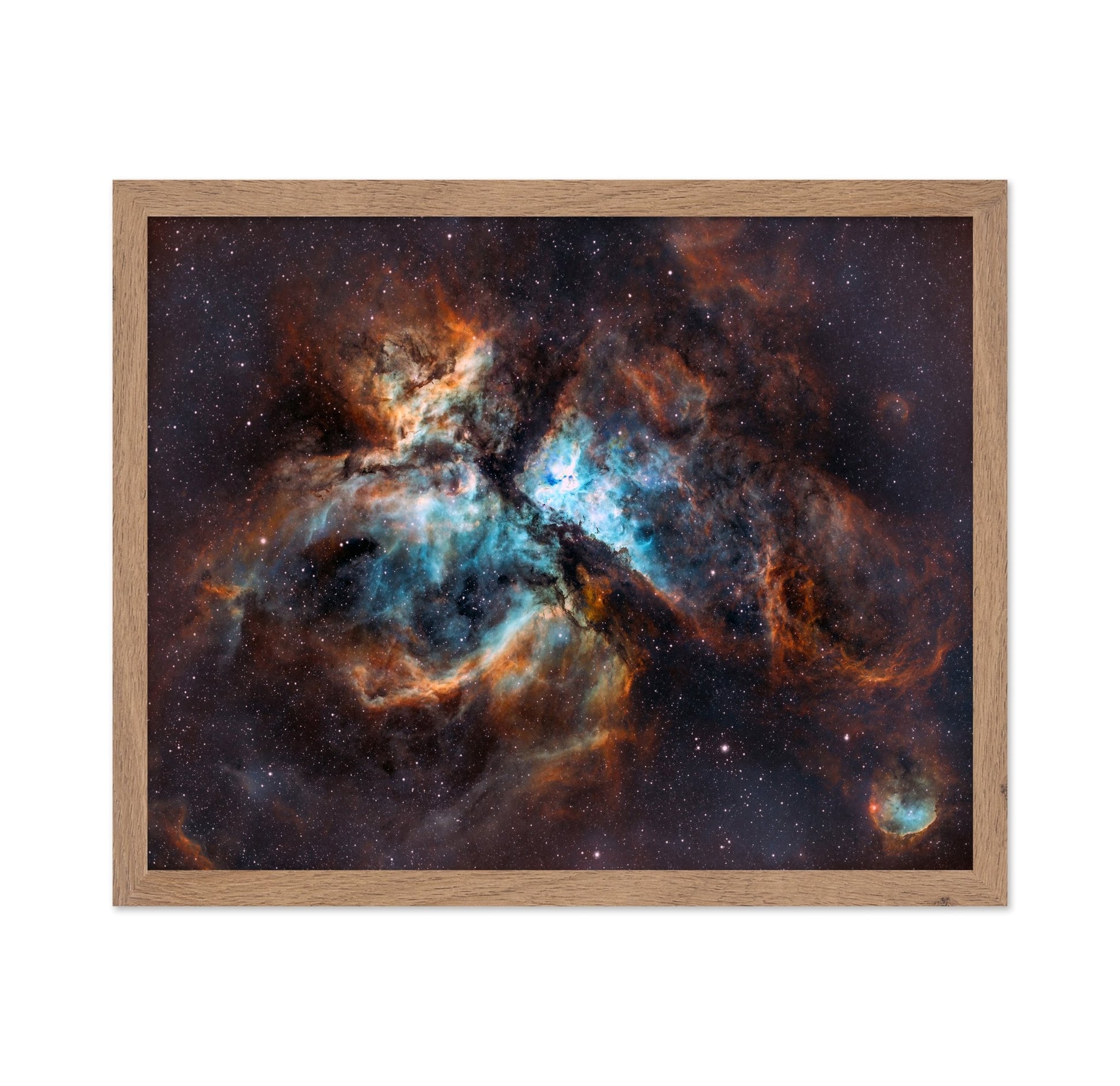 Stellar Cloud Burst