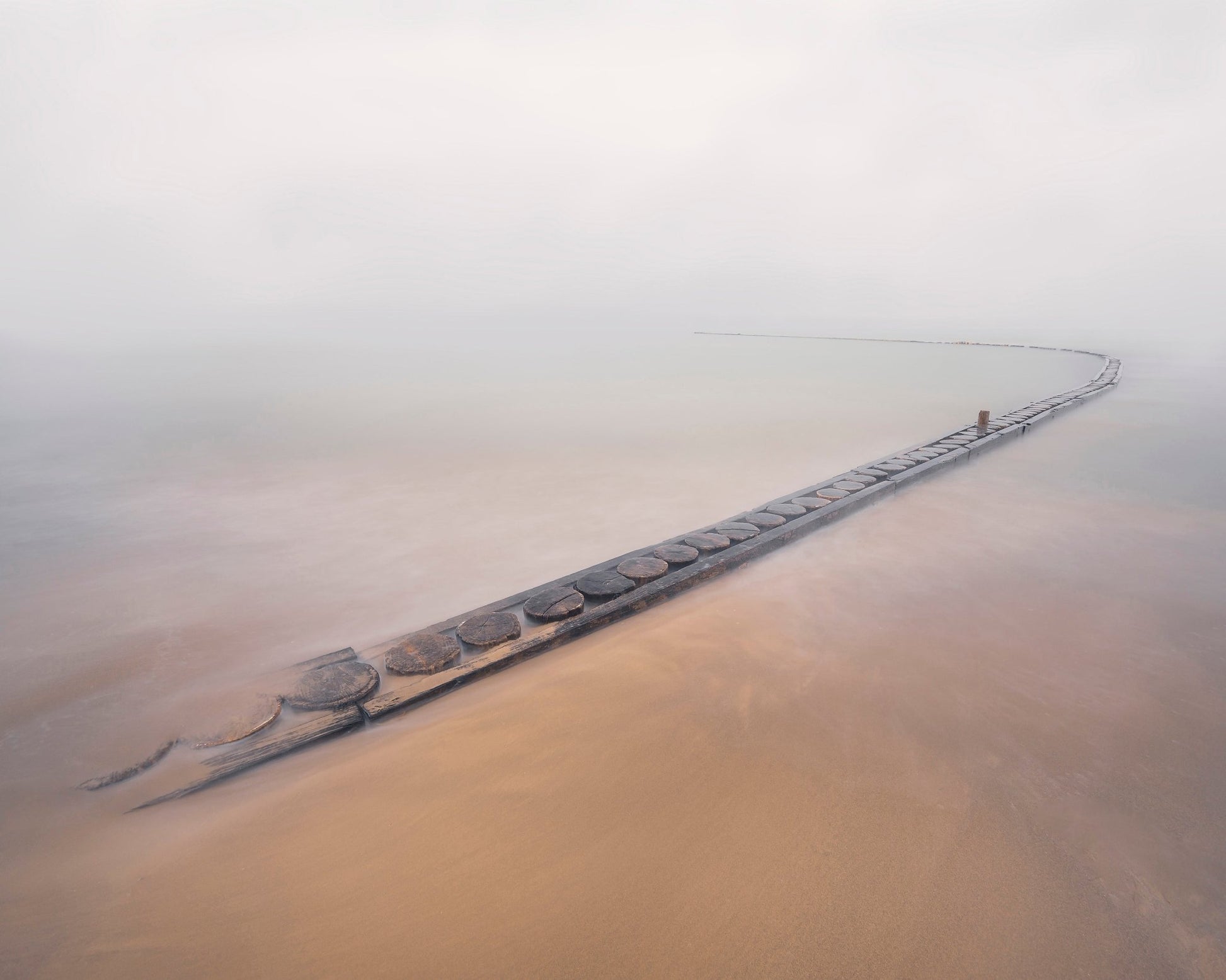 Foggy Coastal Line