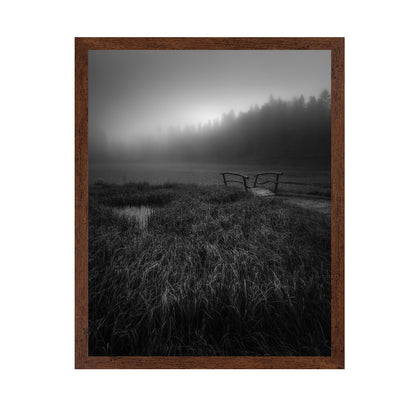 Misty Lake Bridge