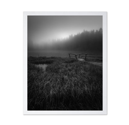 Misty Lake Bridge