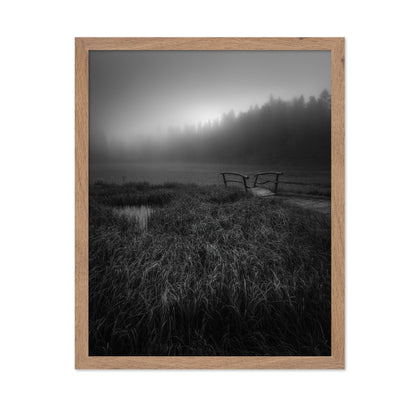 Misty Lake Bridge