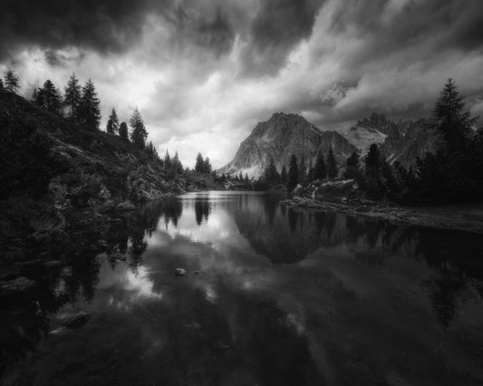 Mountain Lake Reflection No3