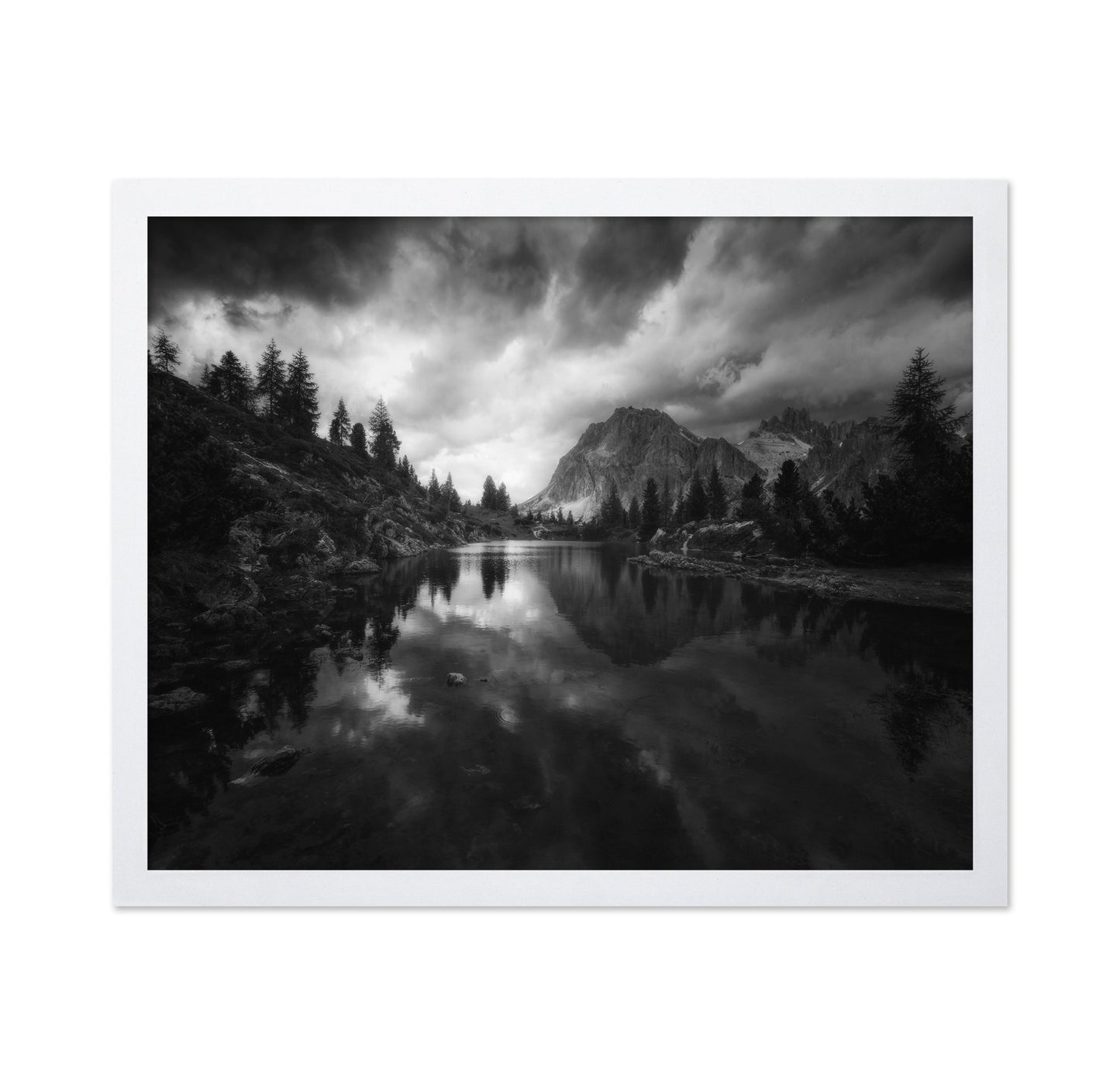 Mountain Lake Reflection No3