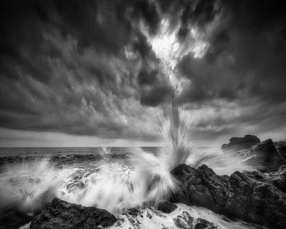 Title: Storm Wave Impact