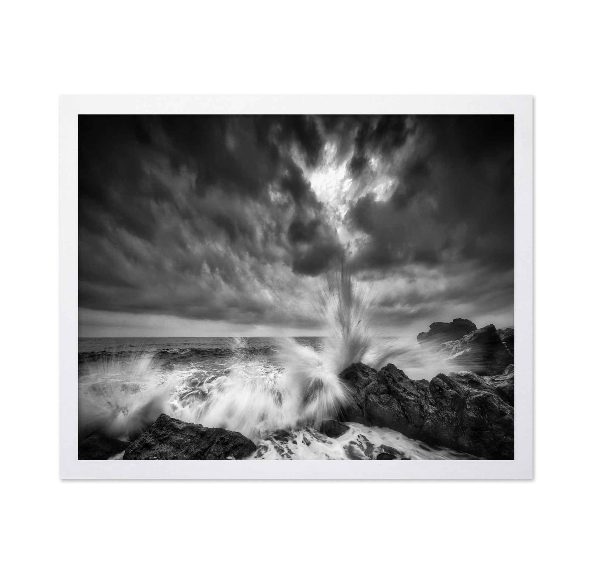 Title: Storm Wave Impact