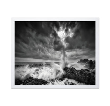 Title: Storm Wave Impact