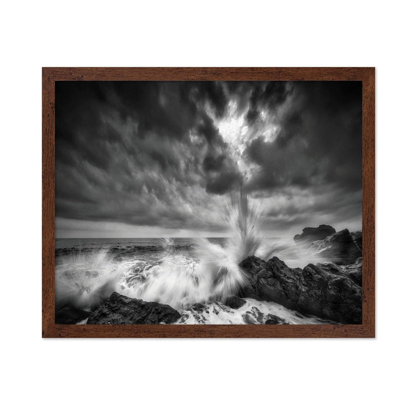 Title: Storm Wave Impact