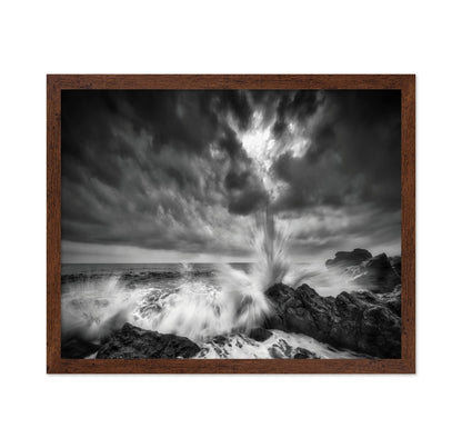 Title: Storm Wave Impact