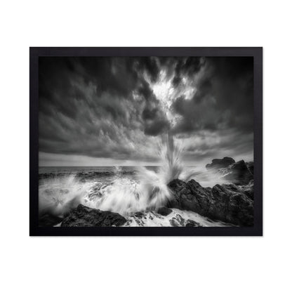Title: Storm Wave Impact