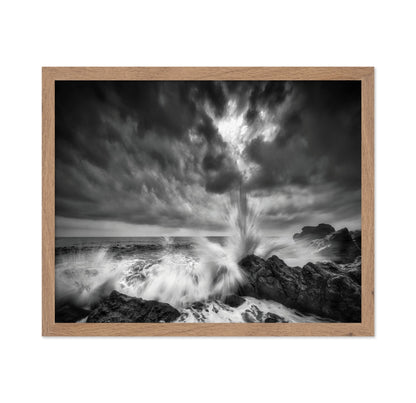 Title: Storm Wave Impact