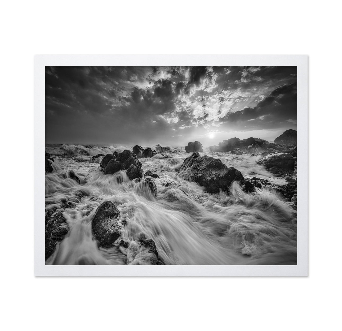 Stormy Sea Flow