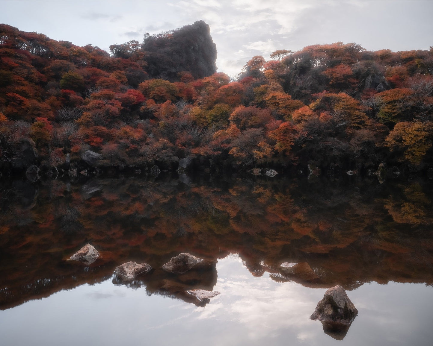 Autumn Lake Reflection No2