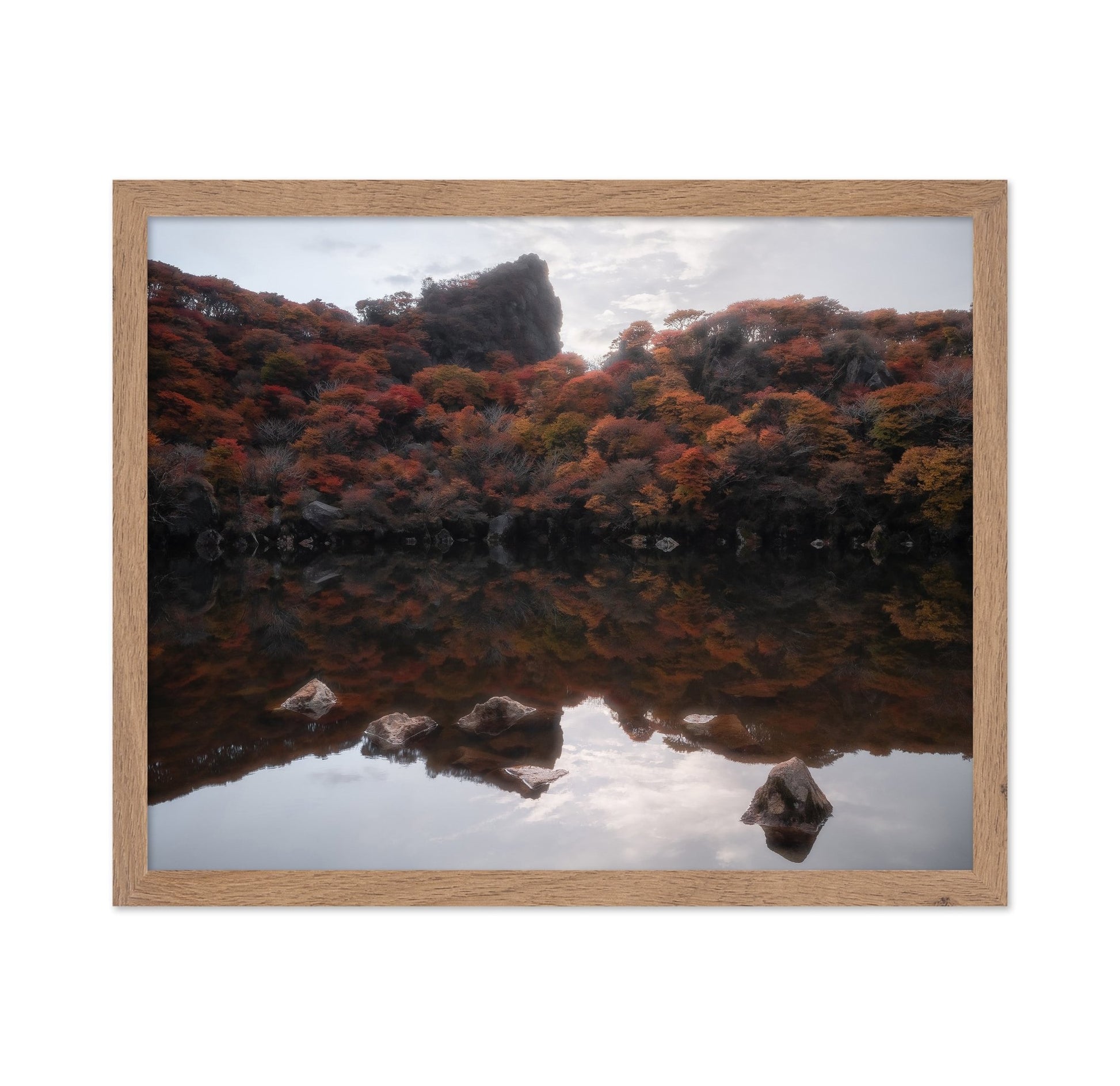 Autumn Lake Reflection No2