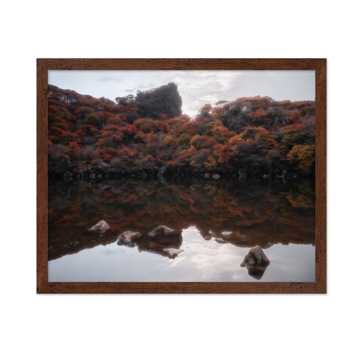 Autumn Lake Reflection No2