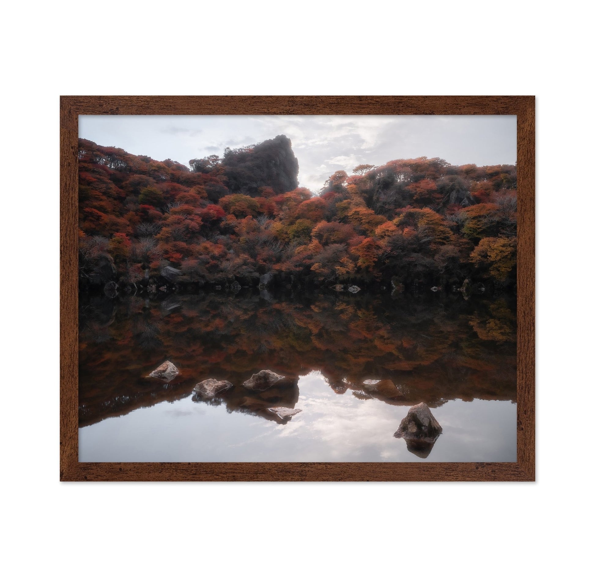 Autumn Lake Reflection No2