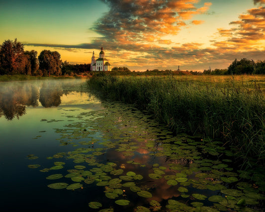 River Church Sunset