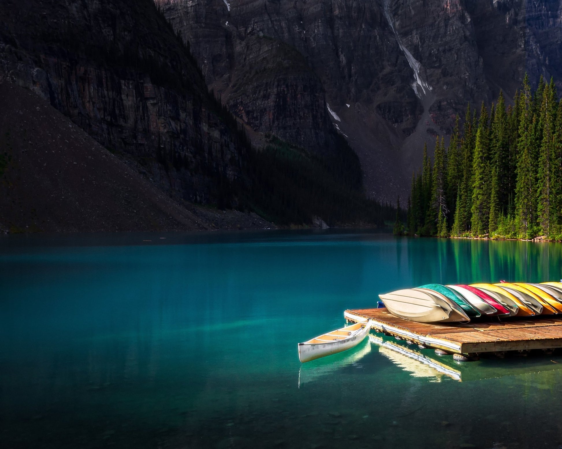 Lake Canoe Dock