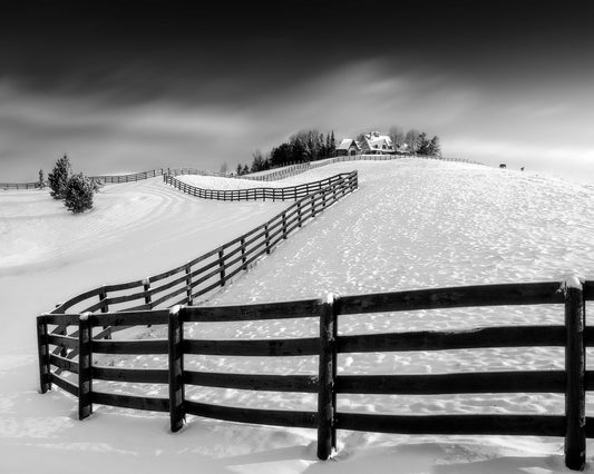 Snowy Fence Hills