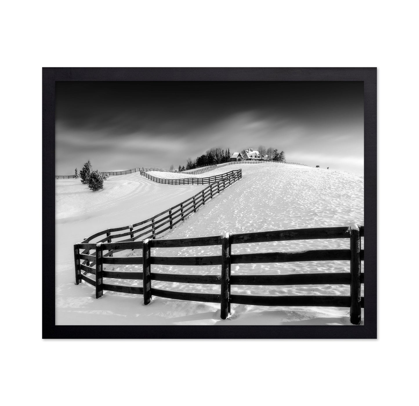 Snowy Fence Hills