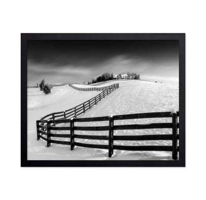 Snowy Fence Hills