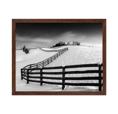 Snowy Fence Hills