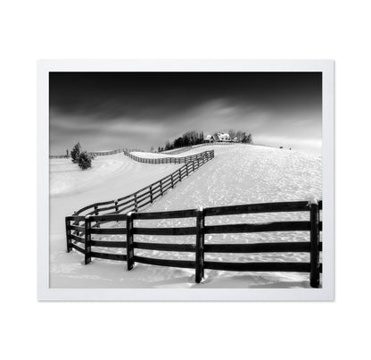Snowy Fence Hills