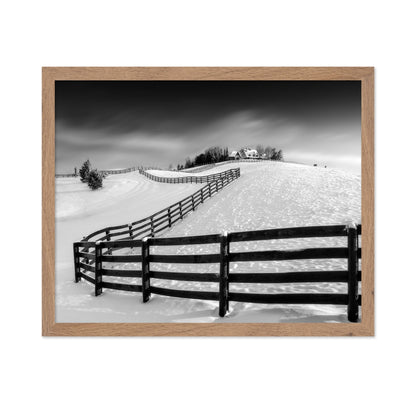 Snowy Fence Hills