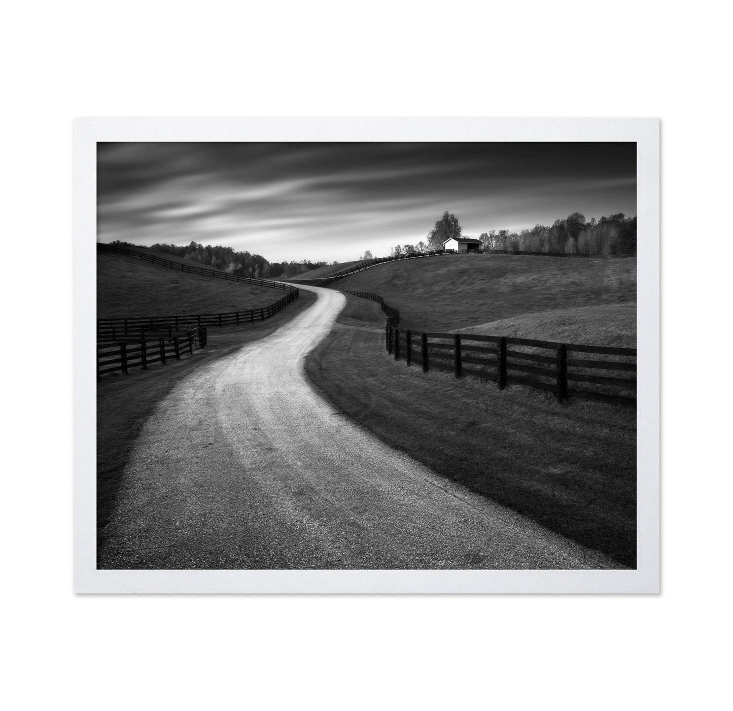 Winding Country Road