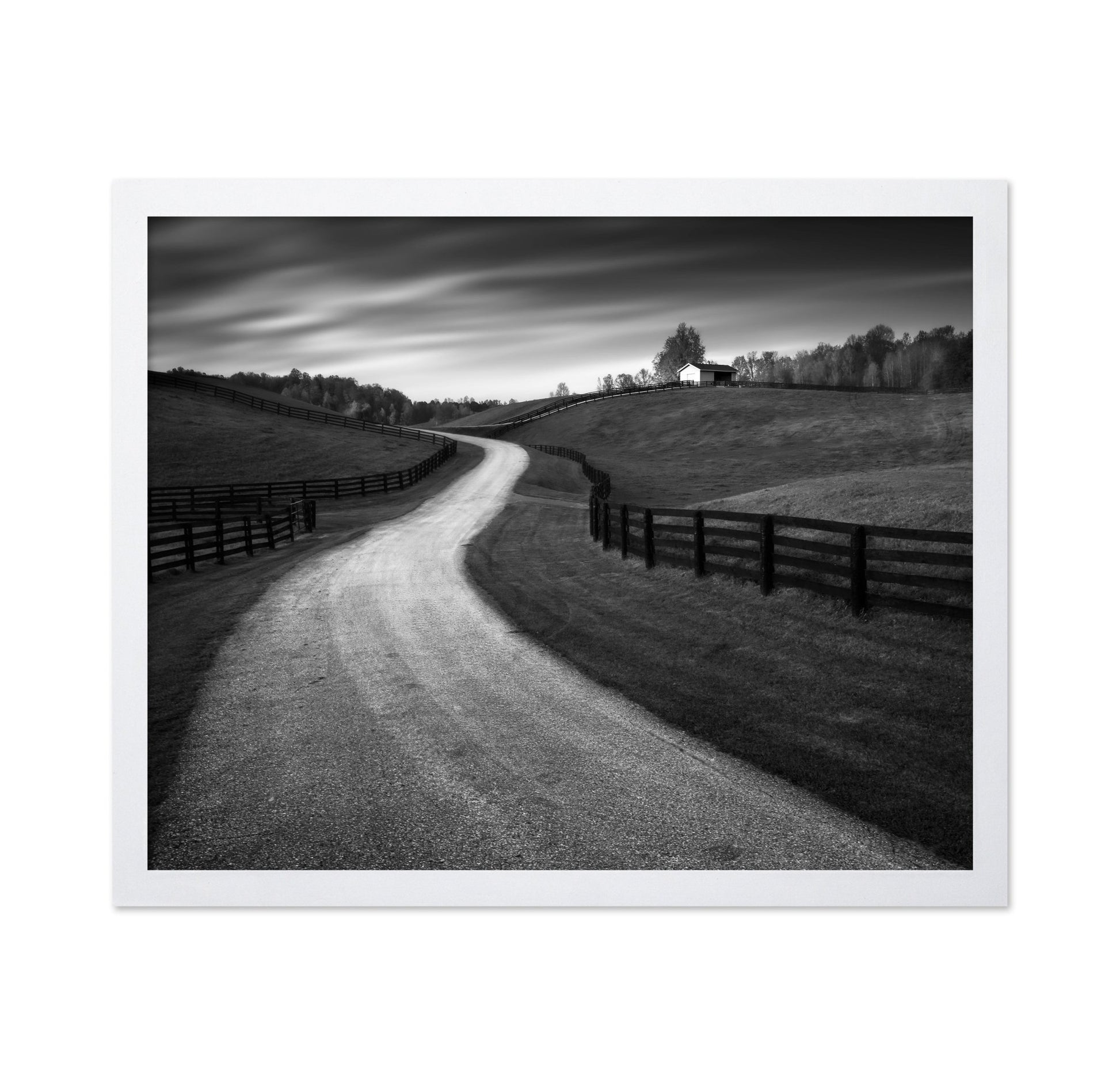 Winding Country Road