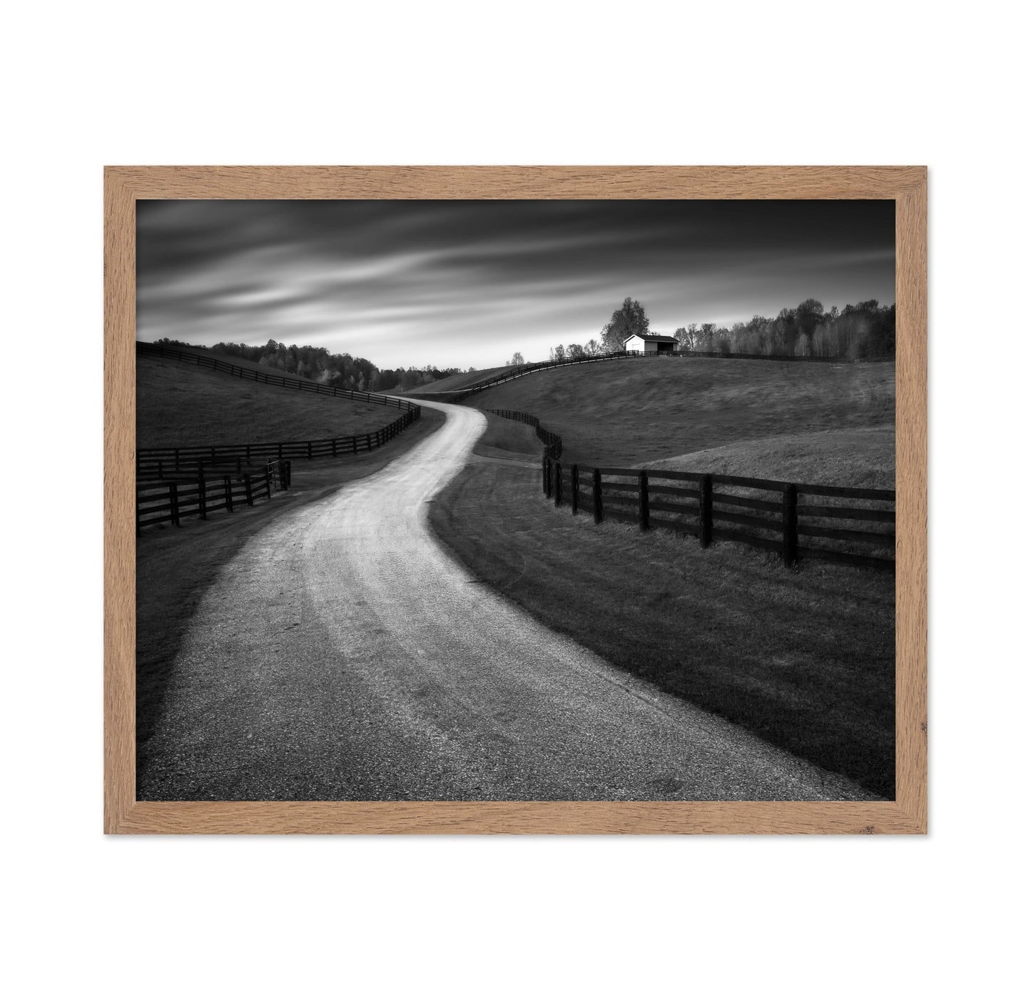 Winding Country Road