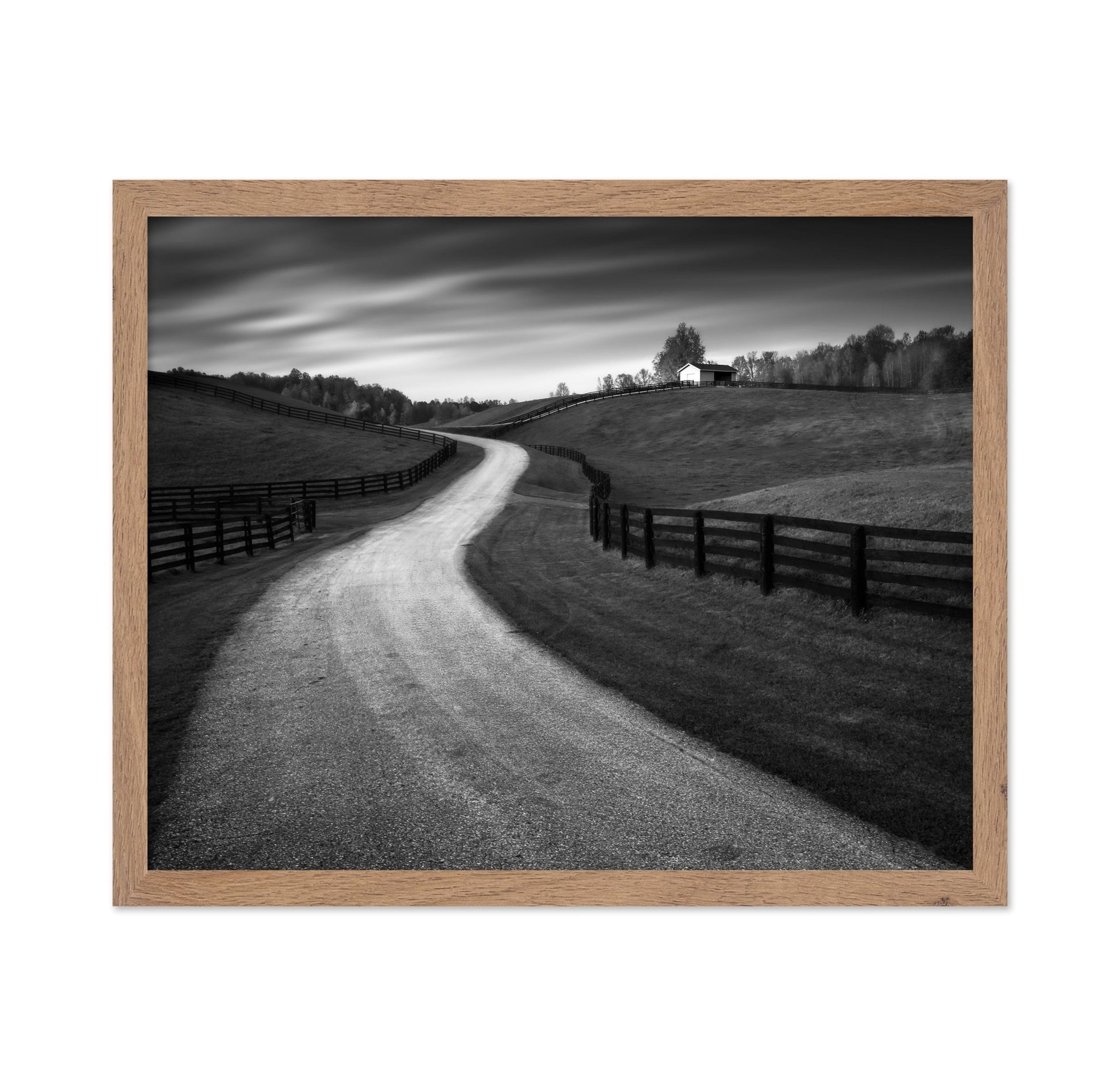 Winding Country Road
