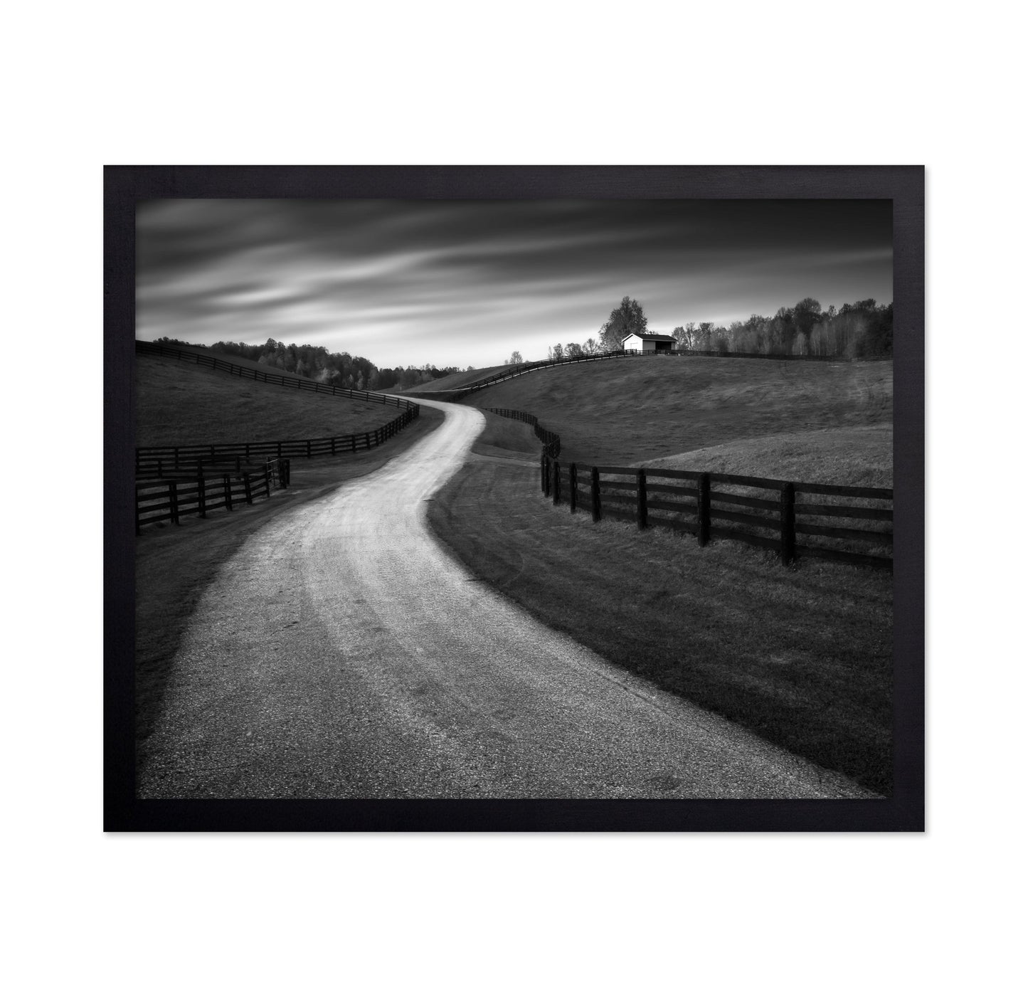 Winding Country Road