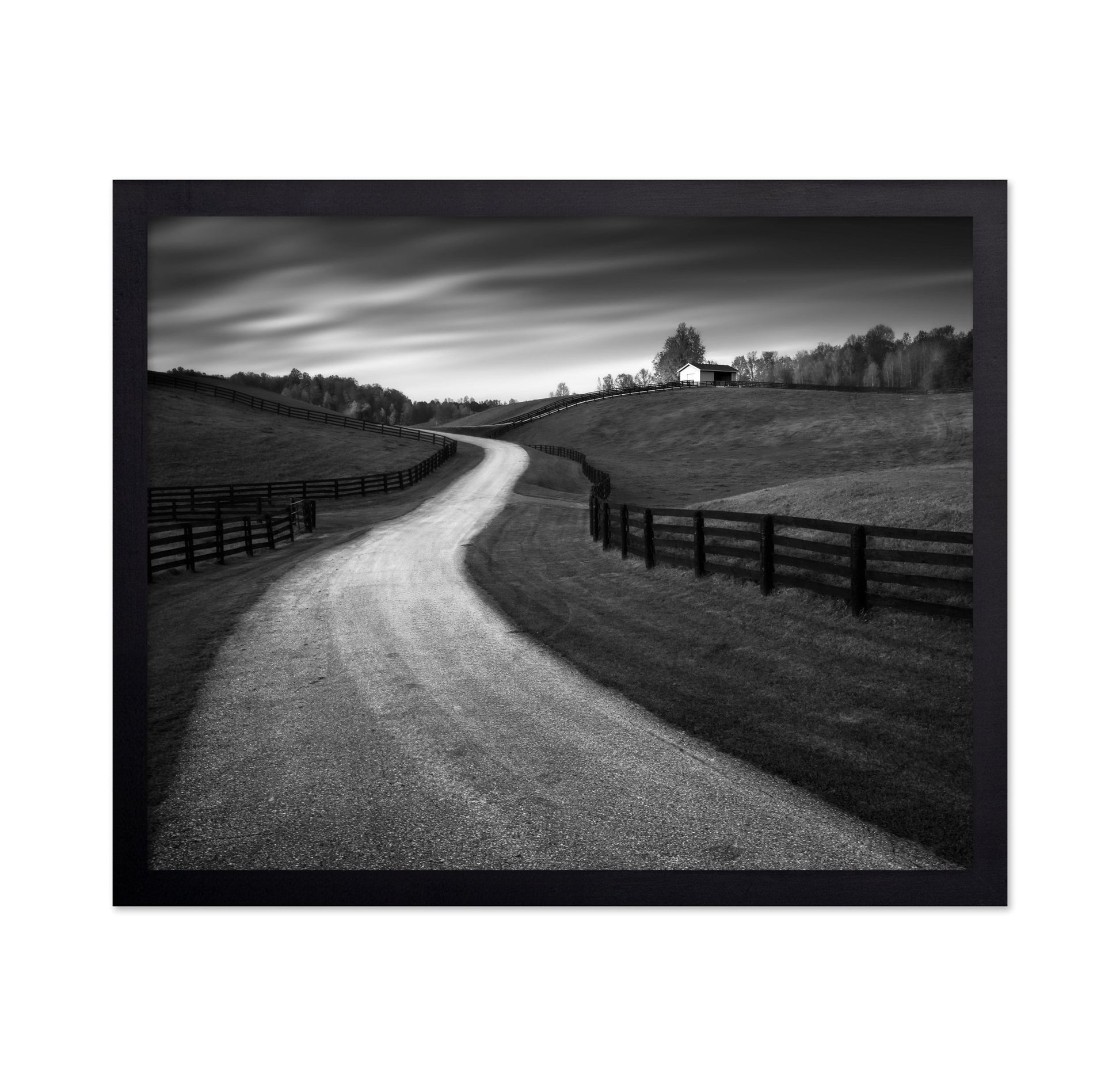 Winding Country Road