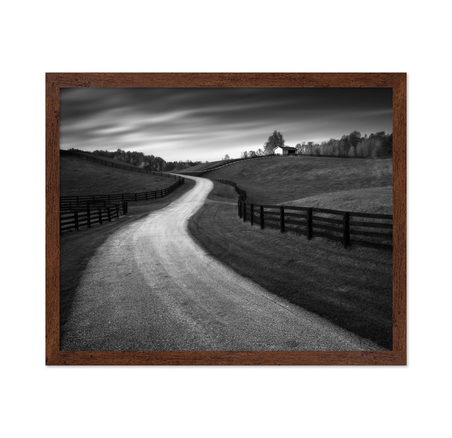 Winding Country Road