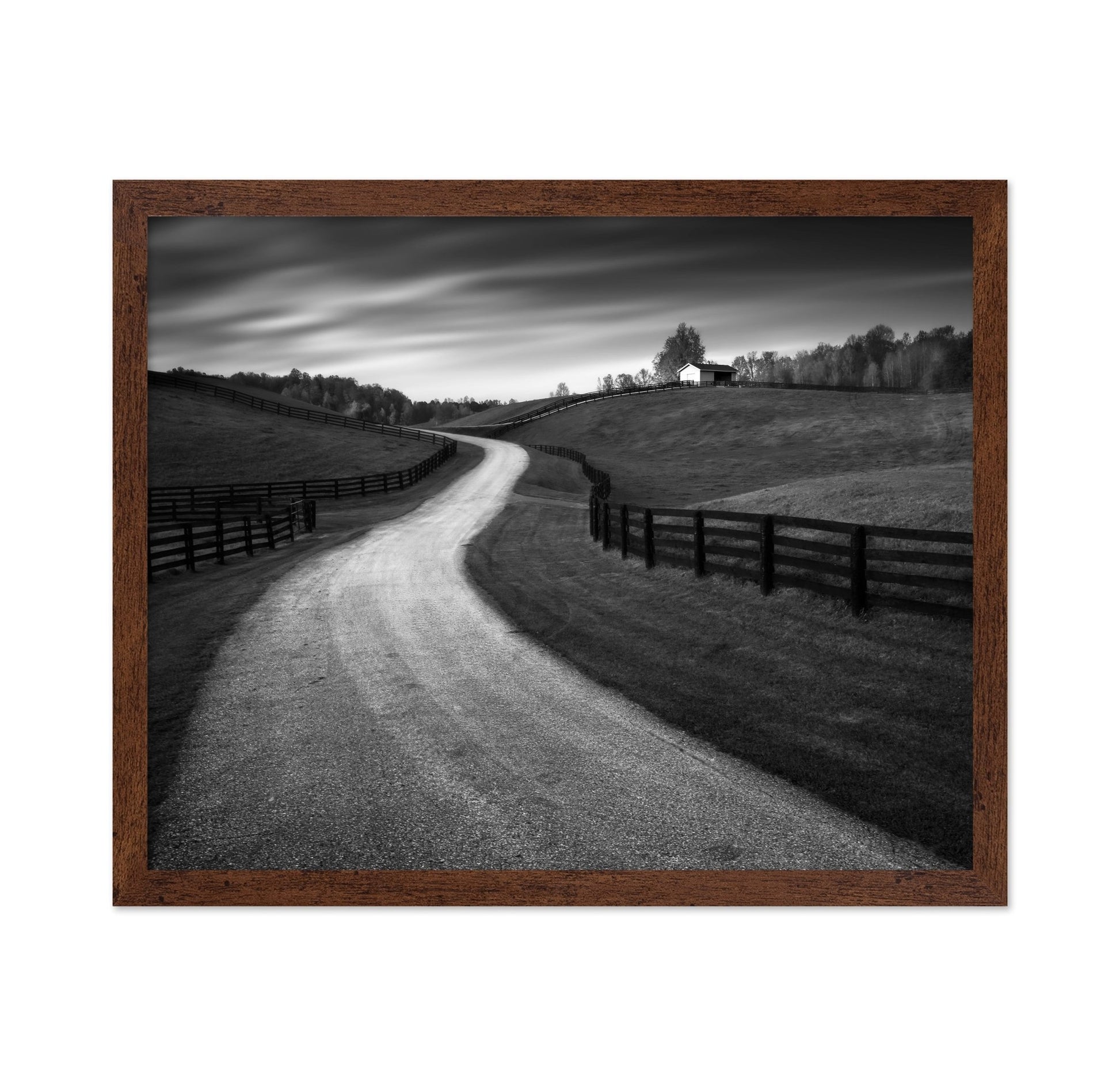 Winding Country Road
