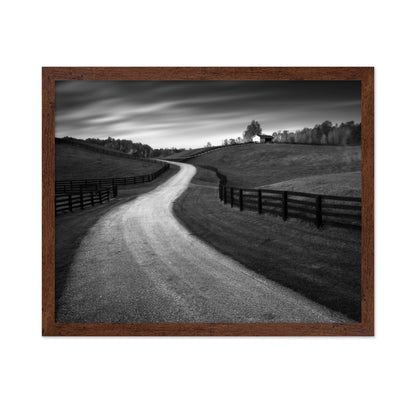 Winding Country Road