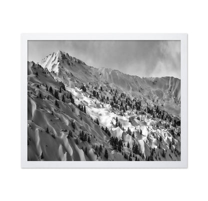 Snowy Mountain Ridge