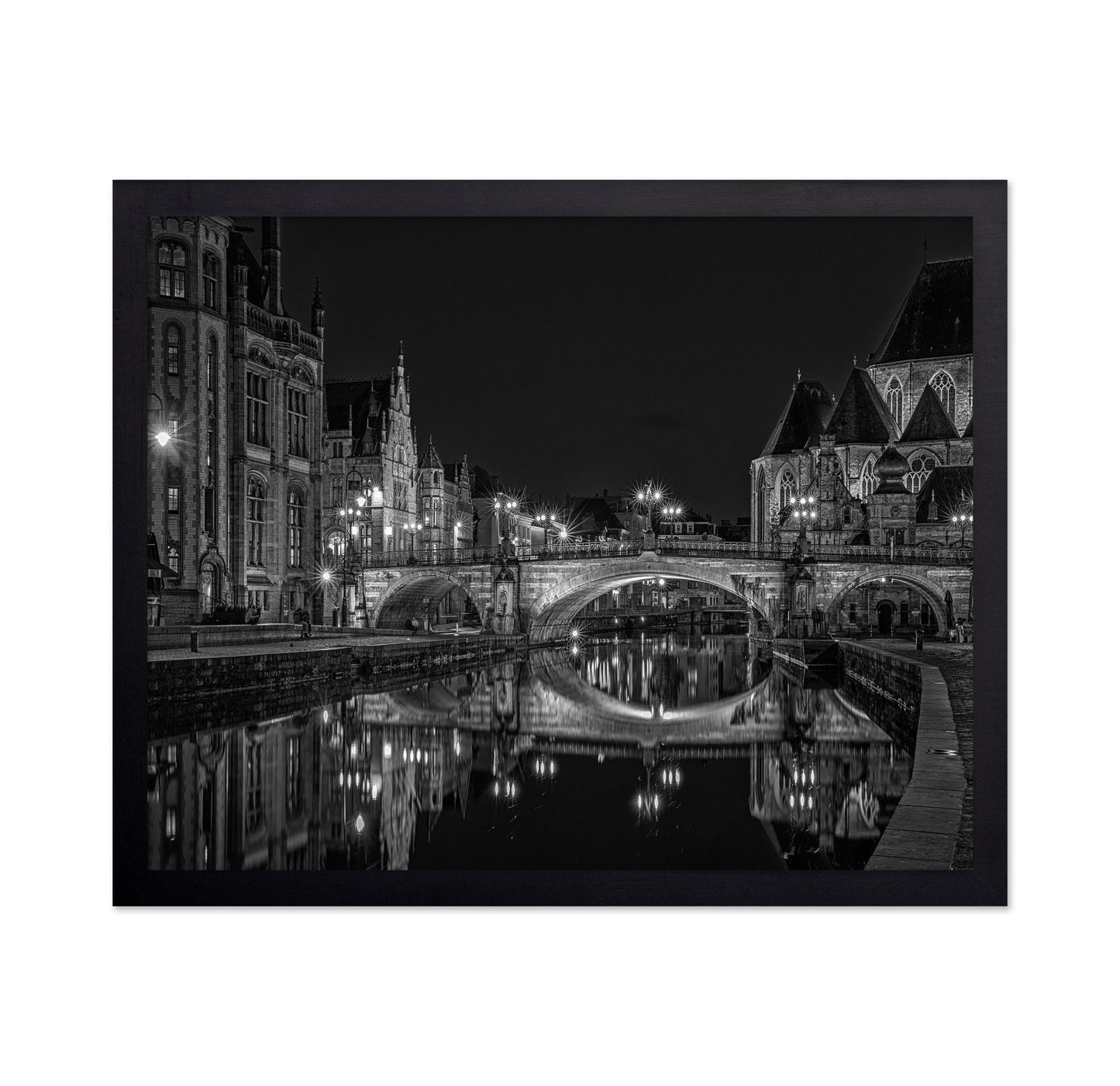 Historic Bridge Reflection