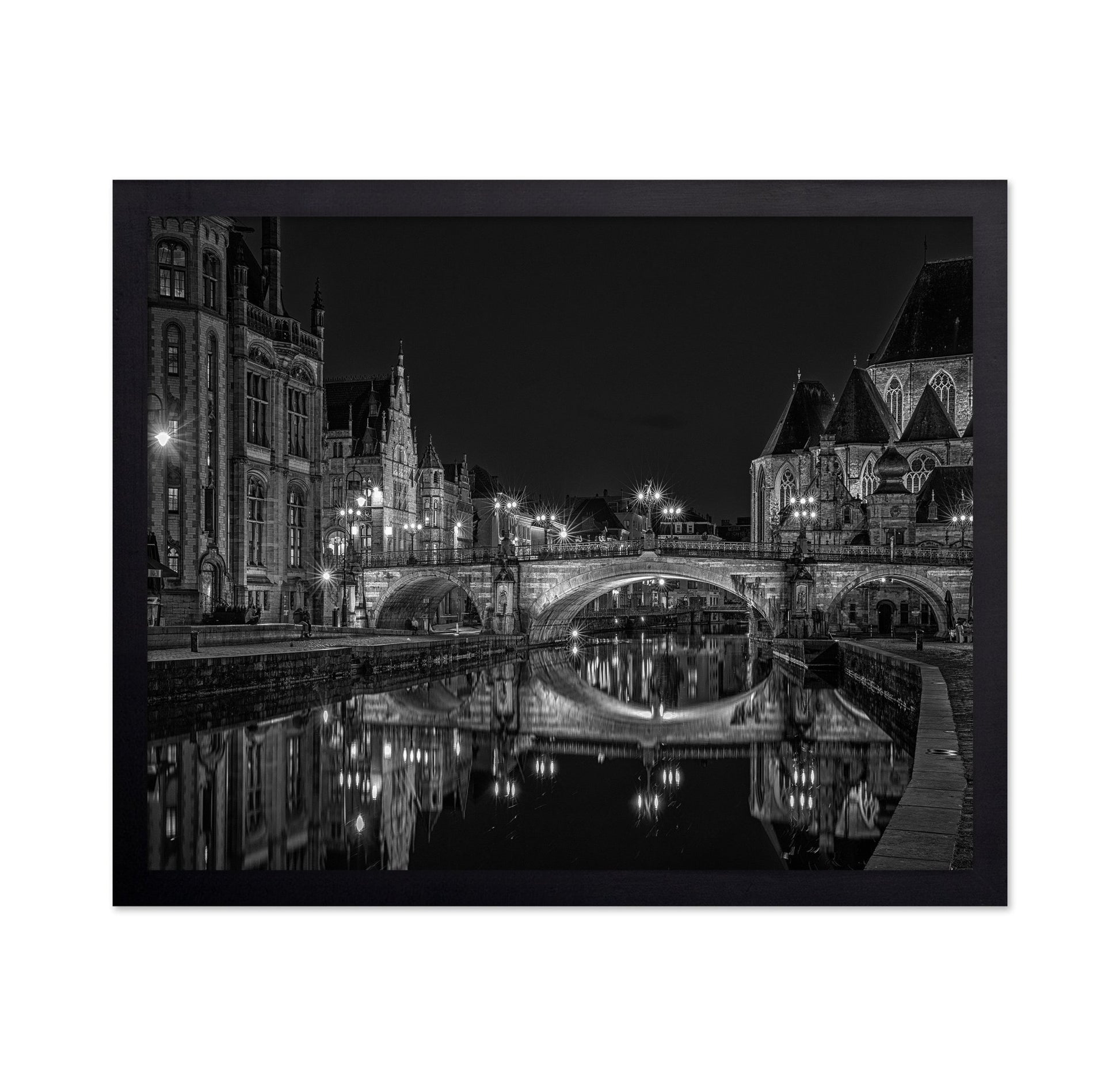 Historic Bridge Reflection