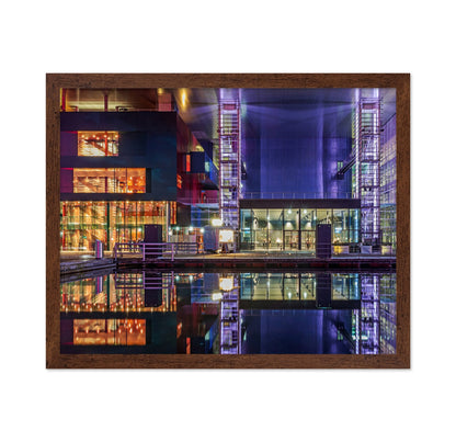 Neon Urban Reflection