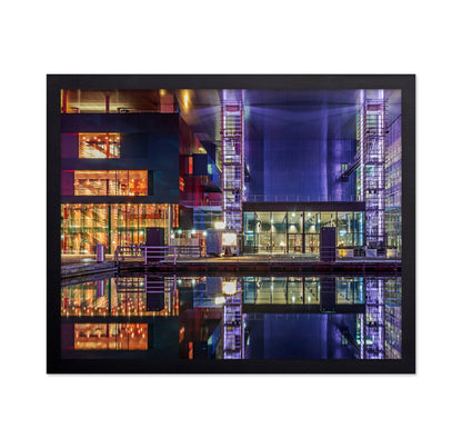 Neon Urban Reflection