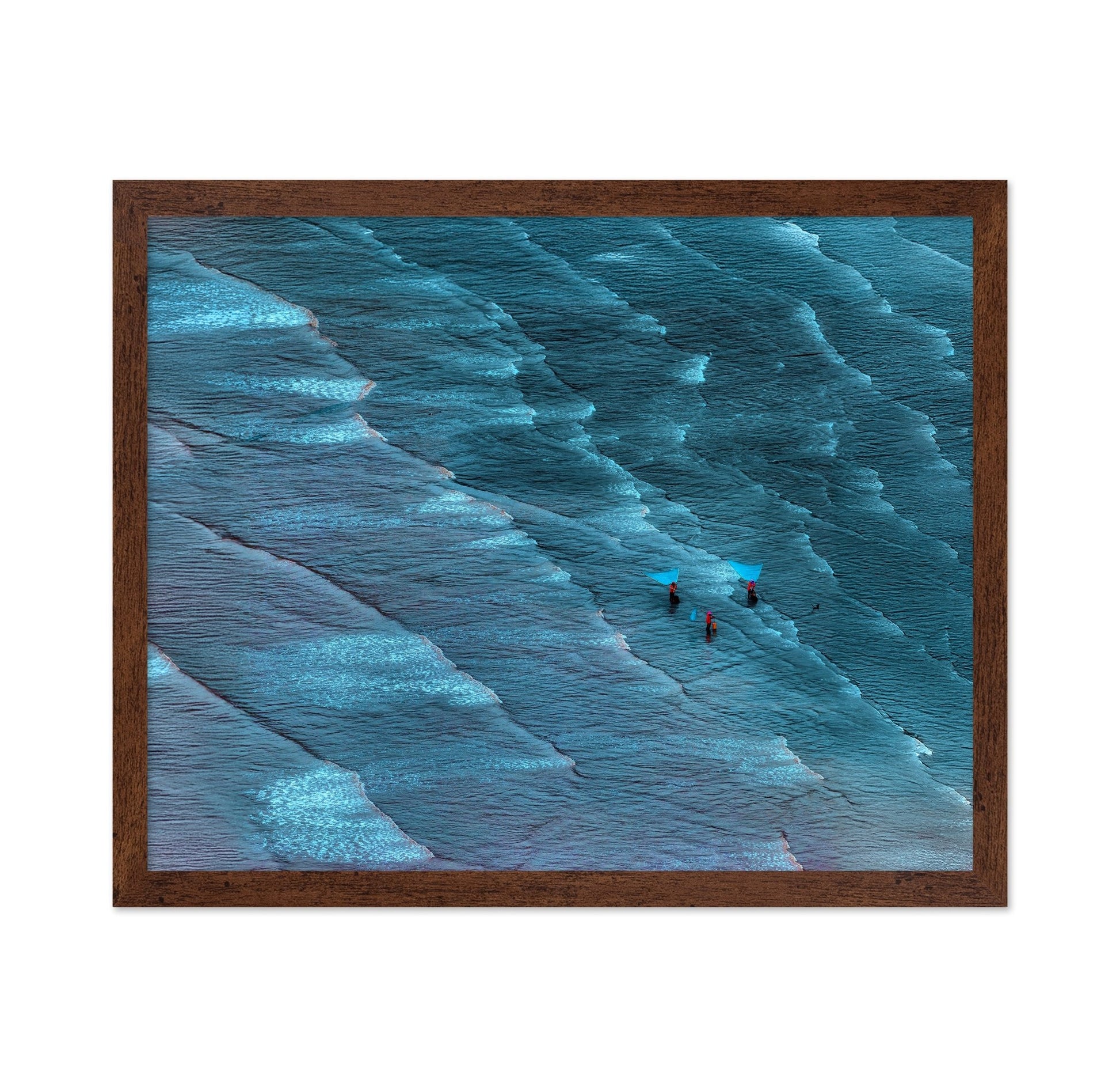 Coastal Fishing Waves