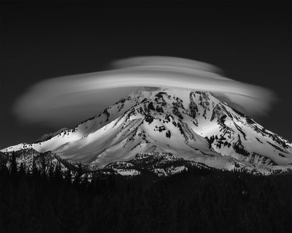 Cloud Crowned Peak