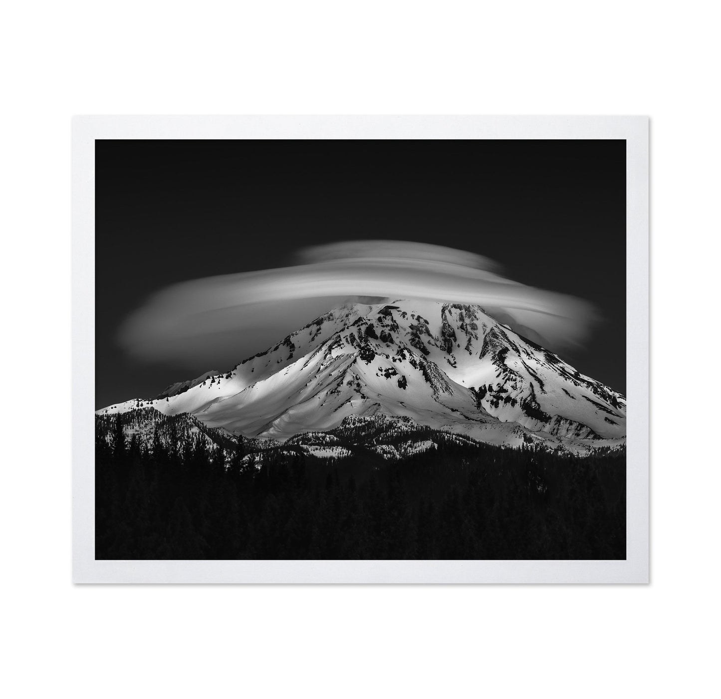 Cloud Crowned Peak
