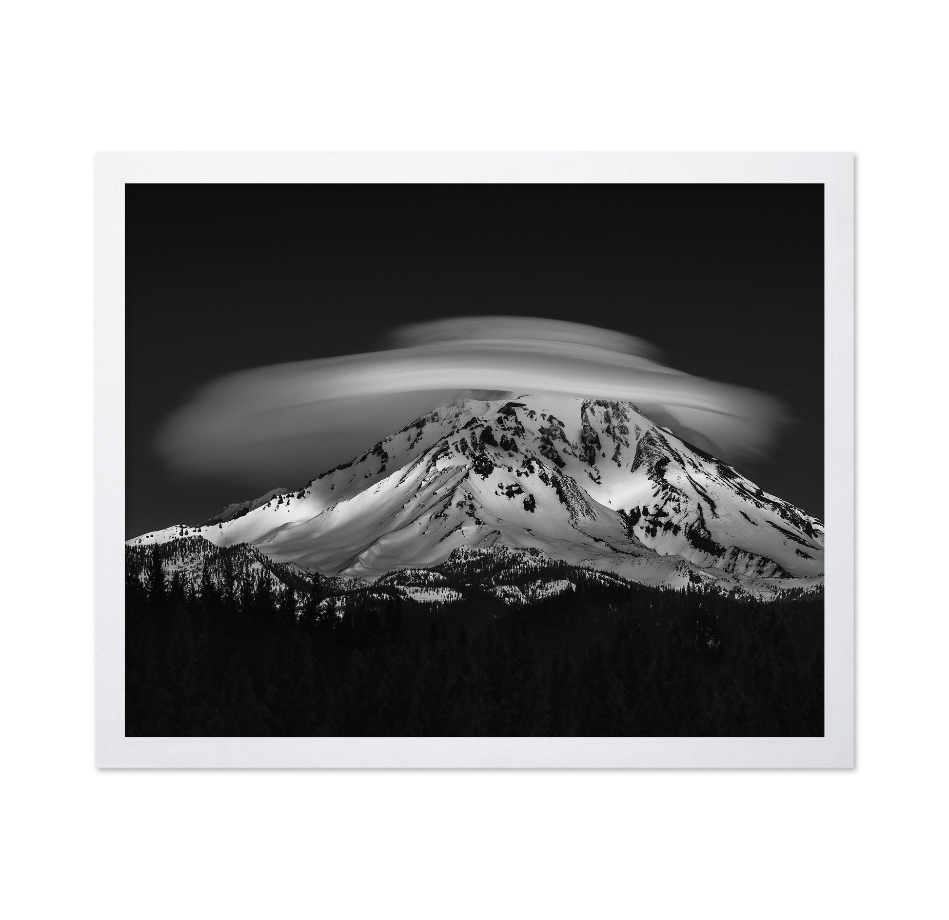 Cloud Crowned Peak