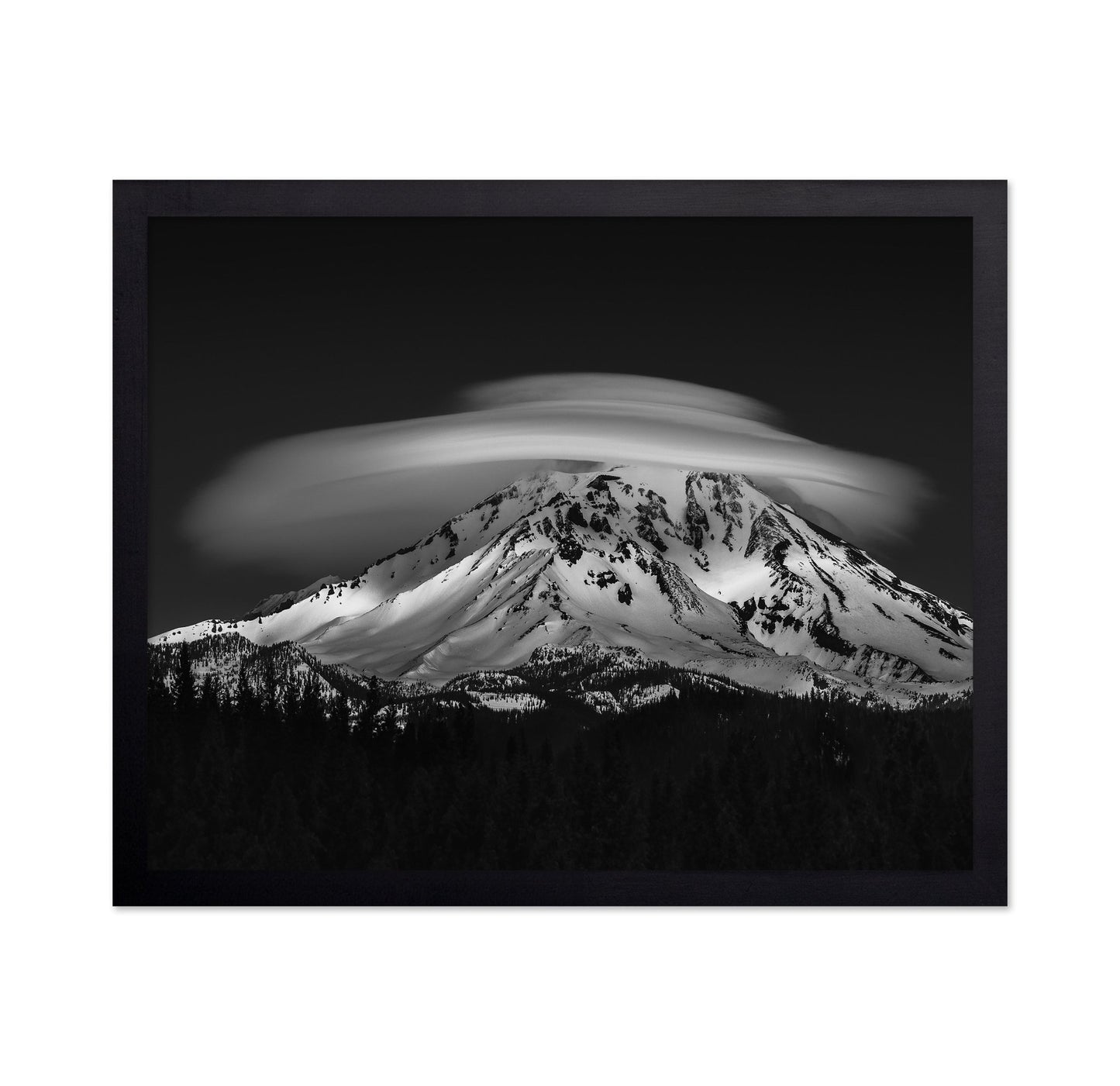 Cloud Crowned Peak