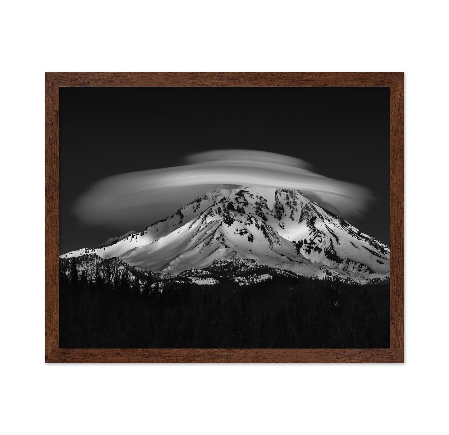 Cloud Crowned Peak