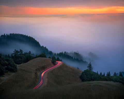Foggy Hills Night Drive